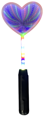 Glowwhirl LED Heart Wand