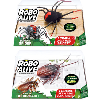 Robo Alive Spider and Cockroach S2 Robotic Pets