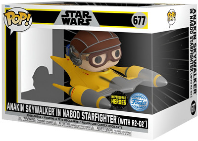 Star Wars - Anakin Skywalker in Naboo Starfighter Pop! Ride RS Star Wars - Anakin Skywalker in Naboo Starfighter Pop! Ride RS