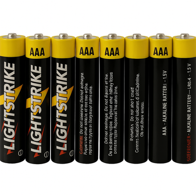 AAA Alkaline Batteries 8 Pack