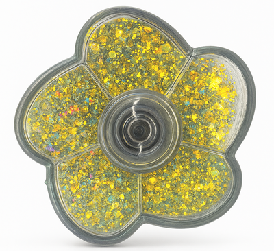 Glitter Glow Fidget Spinner 