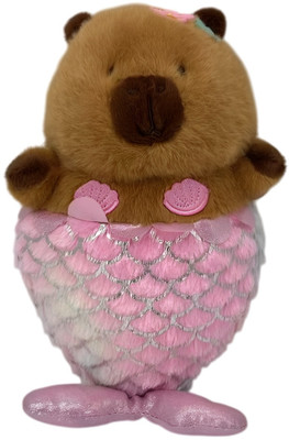 Wonder Co Plush Capybara Mermaid 25cm