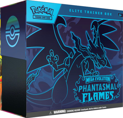 Pokemon TCG Mega Evolutions 2 Phantasmal Flames Elite Trainer Box Pokemon TCG Mega Evolutions 2 Phantasmal Flames Elite Trainer Box