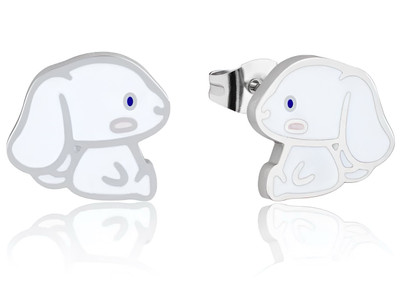 Sanrio Hello Kitty Cinnamonroll Stud Earrings - Silver