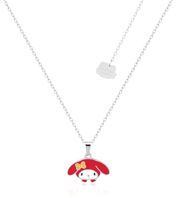 Sanrio Hello Kitty My Melody Necklace - SIlver Sanrio Hello Kitty My Melody Necklace - SIlver