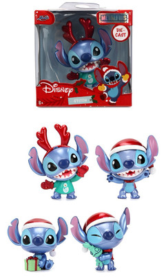 Lilo & Stitch - 2.5" Stitch (Christmas Themed) MetalFig Wave 3