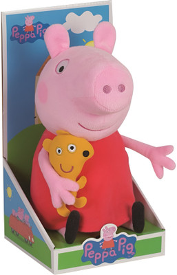 Peppa Pig with Teddy Plush in Platform