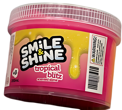 Smile & Shine Tropical Blitz Scented Slime 