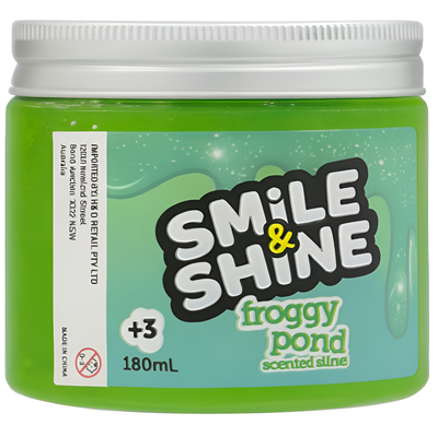 Smile & Shine Froggy Pond Scented Slime 