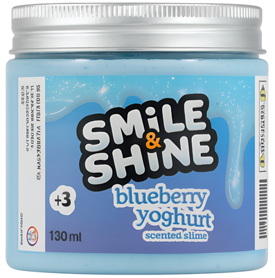 Smile & Shine Blueberry Yoghurt Scented Slime 