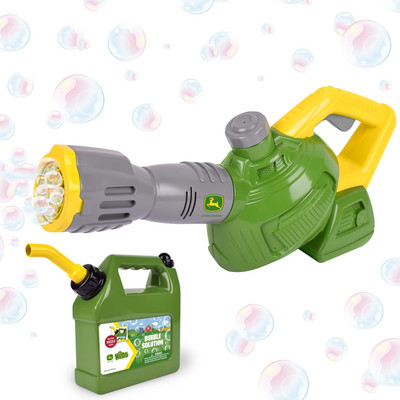John Deere Bubble Leaf Blower & Bubble Refill Gas 