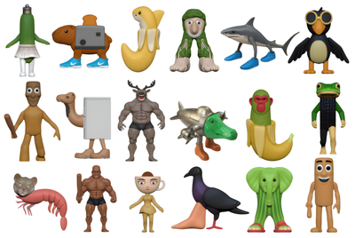 Brain Rot Keychain Blind Bag 