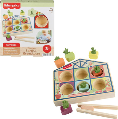 Fisher-Price Wood Sorting Greenhouse