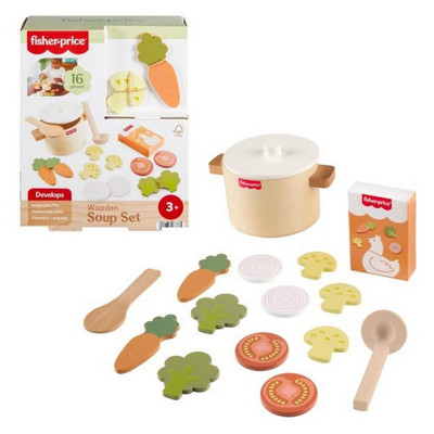 Fisher-Price Tiny Garden Wooden Soup Set