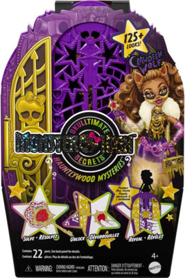 Monster High Skulltimate Secrets: Hauntlywood Mysteries Clawdeen Wolf Doll