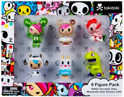 Tokidoki 2" Figure Collectable 6 Pack
