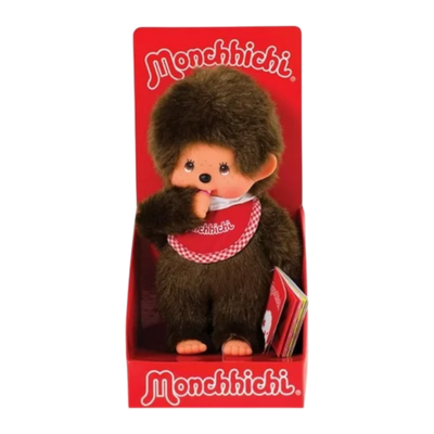 Monchhichi Boy Classic Red Plush Doll Monchhichi Boy Classic Red Plush Doll
