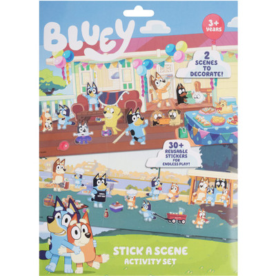 Bluey Stick A Scene Activity Set
