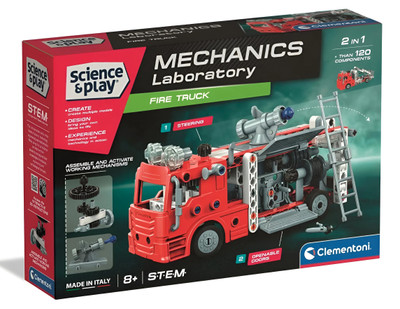 Clementoni Science & Play Mechanics Laboratory Fire Truck