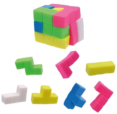 Stick & Stretch Puzzle Blocks