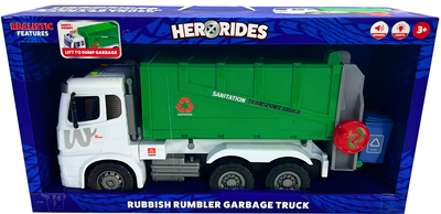 Hero Rides Rubbish Rumbler Garbage Truck 