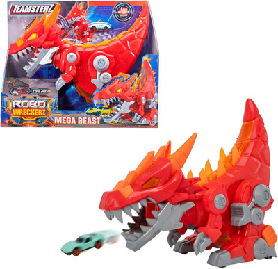 Teamsterz Robo Wreckers Mega Beast Playset