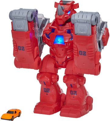 Teamsterz Robo Wreckerz Rhino Slam with 1 Car