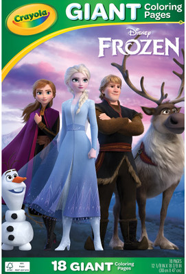 Crayola Giant Frozen Colouring Pages