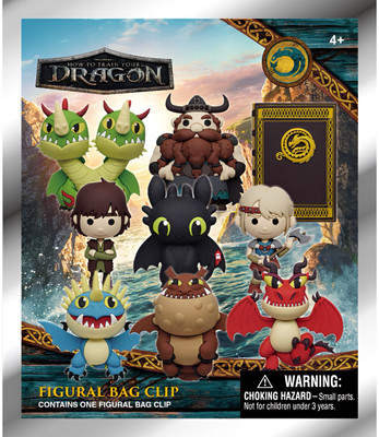 How to Train Your Dragon (2025) - 3D PVC Bag Clips S01 Blind Bag