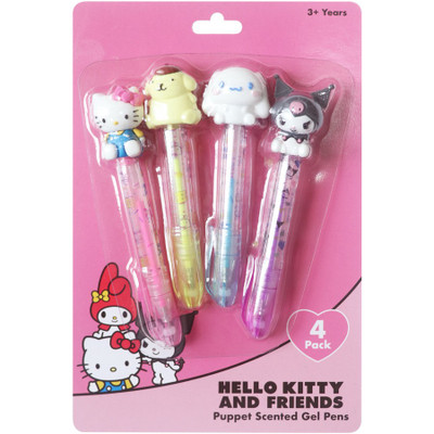 Hello Kitty and Friends Scented Gel Pens 4 Pack