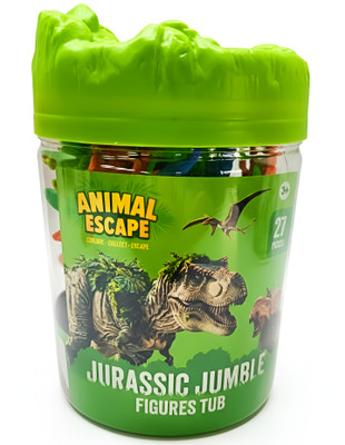 Jurassic Jumble Figures Tub 27pcs