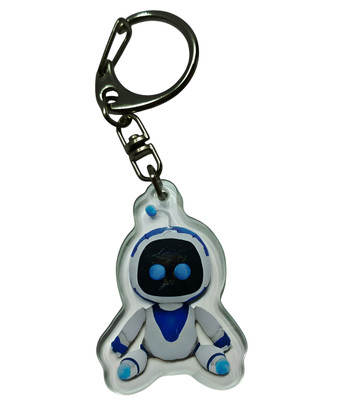 Astro Bot The Space - Lightstorm Keychain