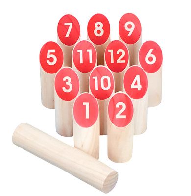 Backyard Blitz Wooden Number Kubb - Finska 