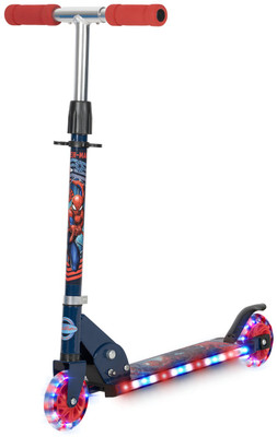 Marvel Spiderman Light Up Inline Scooter