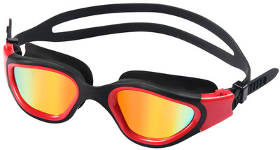 Aqualux Velocity Goggles - Black & Red