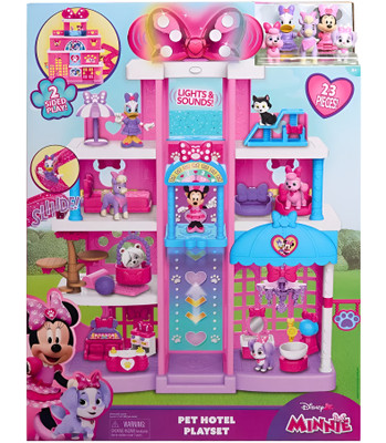 Disney Jr. Minnie Mouse Pet Hotel Playset