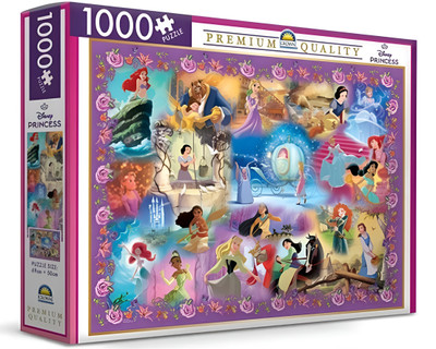 Crown Premium Mickey & Friends Carnival Disney Princess Puzzle Set 1000pcs