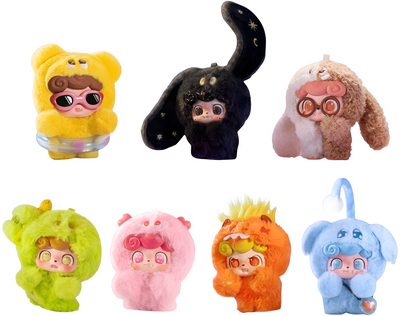 Q.Kid Emotional Monsters Series Plush Blind Box 