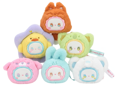Lucky Emma Zoo Scented Plush Keychain Blind Box 