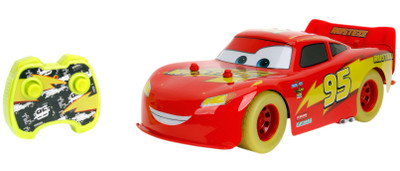 Disney Cars 1:14 Lightning Mcqueen (Glow) Remote Control Car