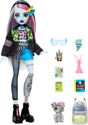 Monster High Frankie Stein Fashion Doll With Pet Watzie