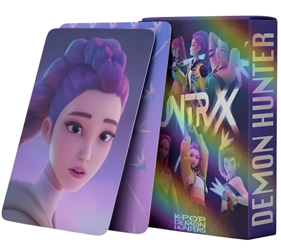K-Pop Demon Hunters - Huntrix Laser Cards 