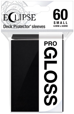 Ultra Pro Eclipse Gloss Small Sleeves 60 pack - Jet Black