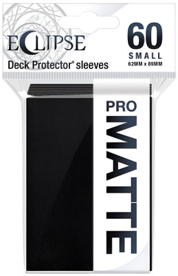 Ultra Pro Eclipse Matte Small Sleeves 60 pack - Jet Black
