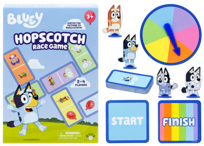 Bluey Hopscotch Race Game