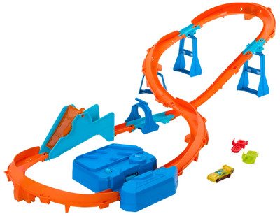 Hot Wheels Track Creator Boosted Jump Speedway Set