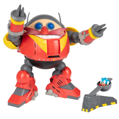 Sonic The Hedgehog Giant Eggman Robot Battle Set