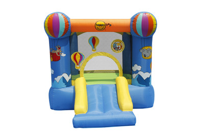 Hot Air Balloon Slide And Hoop Bouncer 280 X 210 X 185