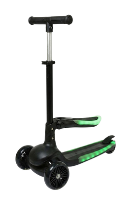 Glow Rider 3-Wheel Scooter - Black