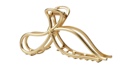 Gold Bow Hair Clip 1 Pack